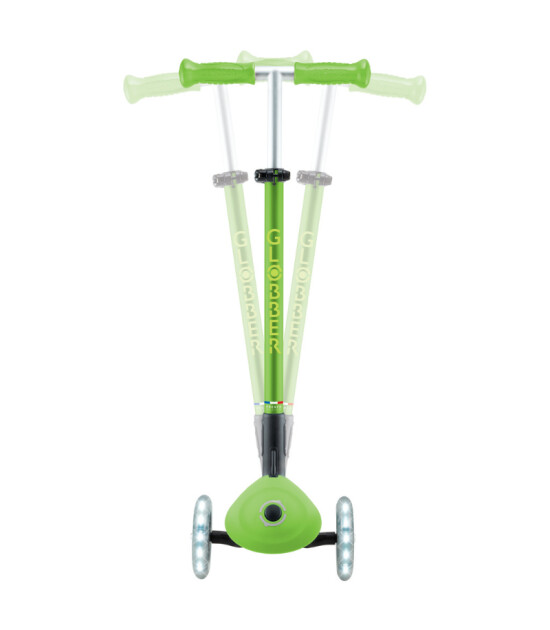Globber Elite Deluxe Işıklı Scooter // Elma Yeşili