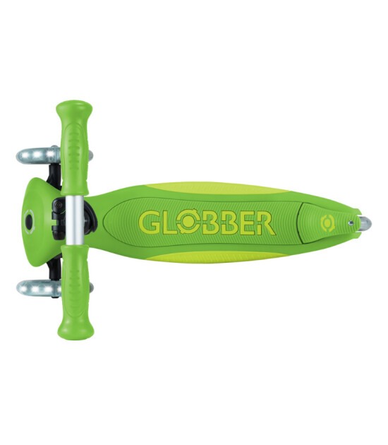 Globber Elite Deluxe Işıklı Scooter // Elma Yeşili