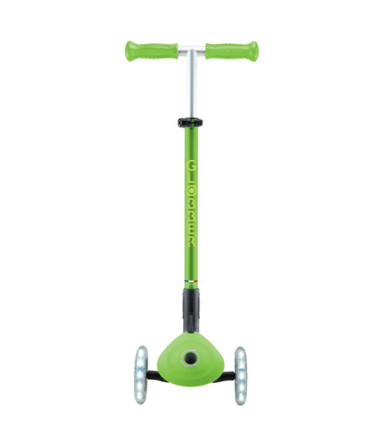 Globber Elite Deluxe Işıklı Scooter // Elma Yeşili