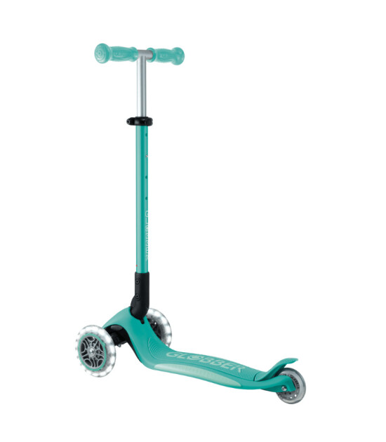 Globber Elite Deluxe Işıklı Scooter // Koyu Mint