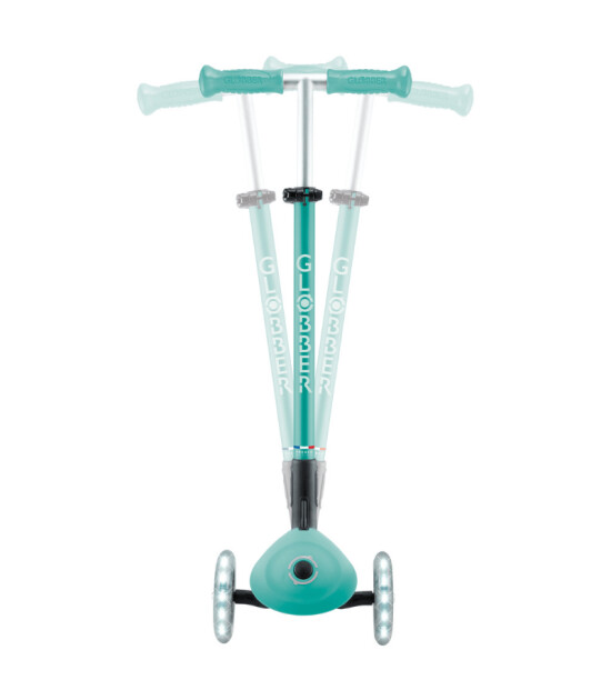 Globber Elite Deluxe Işıklı Scooter // Koyu Mint