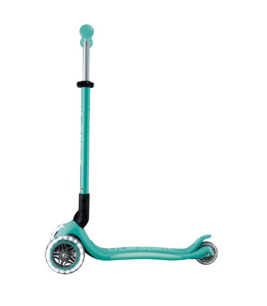 Globber Elite Deluxe Işıklı Scooter // Koyu Mint