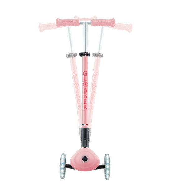 Globber Elite Deluxe Işıklı Scooter // Pastel Pembe