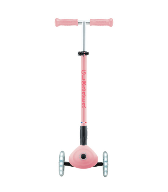 Globber Elite Deluxe Işıklı Scooter // Pastel Pembe