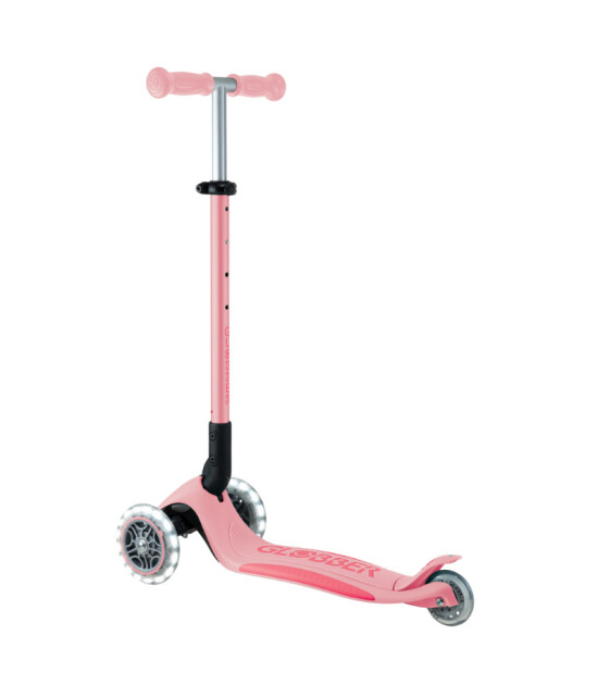Globber Elite Deluxe Işıklı Scooter // Pastel Pembe