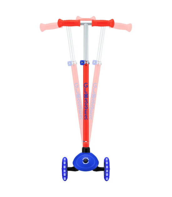 Globber Primo Plus Işıklı Scooter - Neon Mavi
