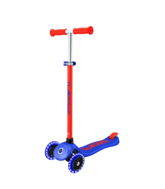 Globber Primo Plus Işıklı Scooter - Neon Mavi