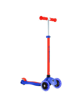 Globber Primo Plus Işıklı Scooter - Neon Mavi