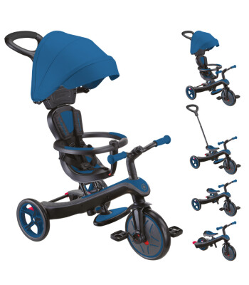 Globber Explorer 4in1 Bisiklet // Kraliyet Mavisi