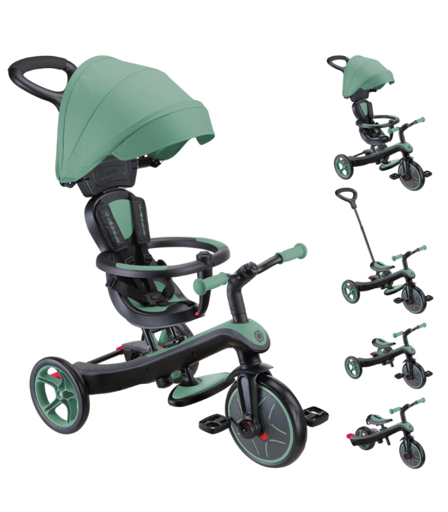 Globber Explorer 4in1 Bisiklet // Zeytin Yeşili - Keyif Bebesi