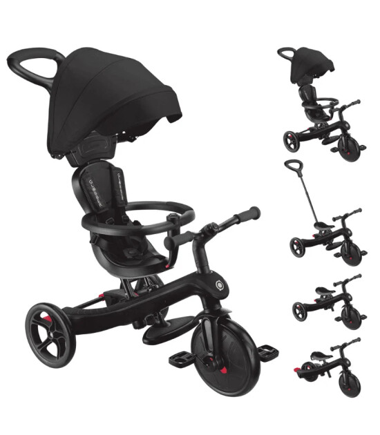 Globber Explorer 4in1 Bisiklet // Siyah