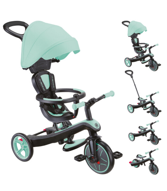 Globber Explorer 4in1 Bisiklet // Mint Yeşili