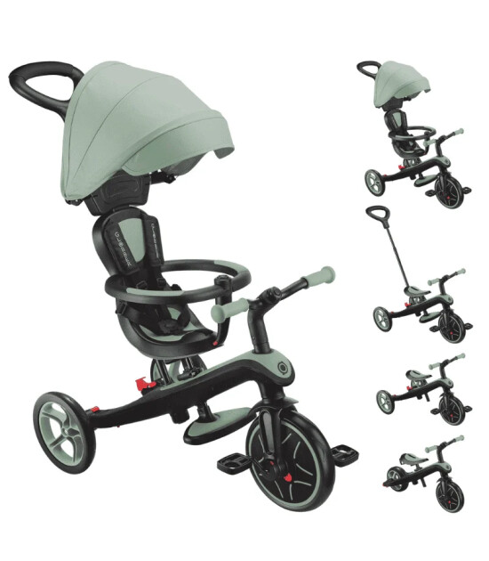 Globber Explorer Trike 4in1 &Ccedil;ocuk Bisikleti // Sage