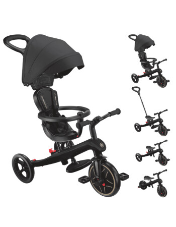 Globber Explorer Trike 4in1 &Ccedil;ocuk Bisikleti // Black