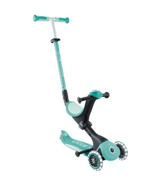 Globber Go Up Deluxe Işıklı Scooter // Mint Yeşili