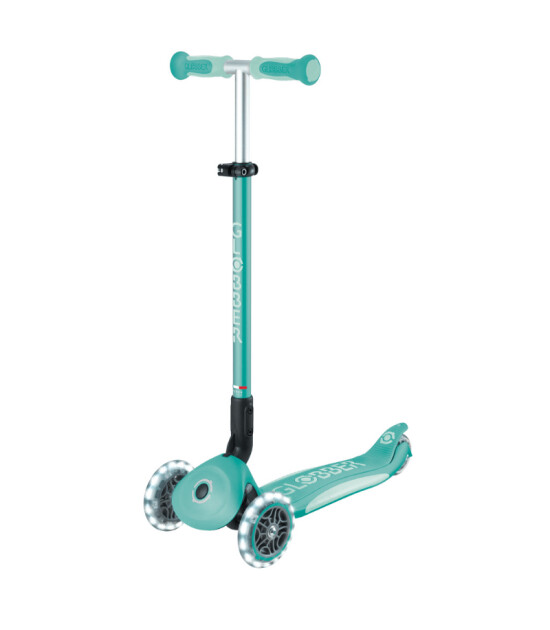 Globber Go Up Deluxe Işıklı Scooter // Mint Yeşili