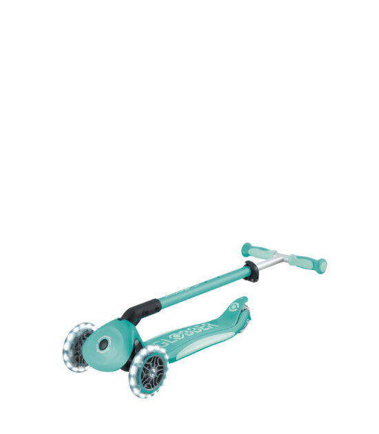 Globber Go Up Deluxe Işıklı Scooter // Mint Yeşili