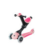 Globber Go Up Deluxe Işıklı Scooter // Pastel Pembe