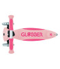 Globber Go Up Deluxe Işıklı Scooter // Pastel Pembe