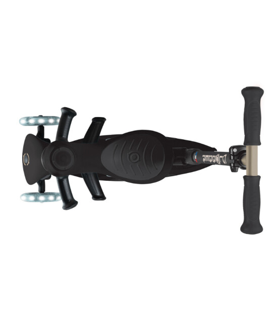 Globber Go Up Deluxe Işıklı Scooter // Siyah