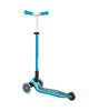Globber Master Işıklı Katlanabilir Scooter // Okyanus Mavisi