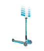 Globber Master Işıklı Katlanabilir Scooter // Okyanus Mavisi