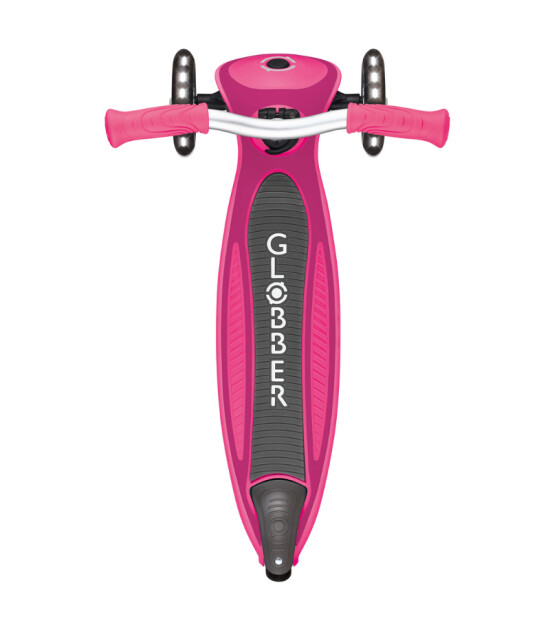 Globber Master Işıklı Katlanabilir Scooter // Fuşya