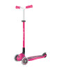 Globber Master Işıklı Katlanabilir Scooter // Fuşya