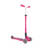 Globber Master Işıklı Katlanabilir Scooter // Fuşya