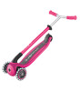 Globber Master Işıklı Katlanabilir Scooter // Fuşya