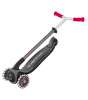 Globber Master Işıklı Katlanabilir Scooter // Kırmızı - Siyah