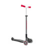 Globber Master Işıklı Katlanabilir Scooter // Kırmızı - Siyah