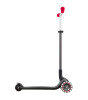 Globber Master Işıklı Katlanabilir Scooter // Kırmızı - Siyah