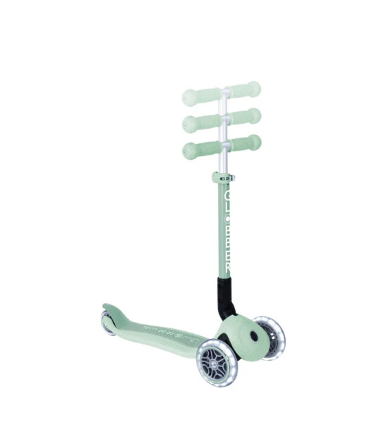 Globber Junior Ecologic Katlanabilir Işıklı Scooter - Pistachio