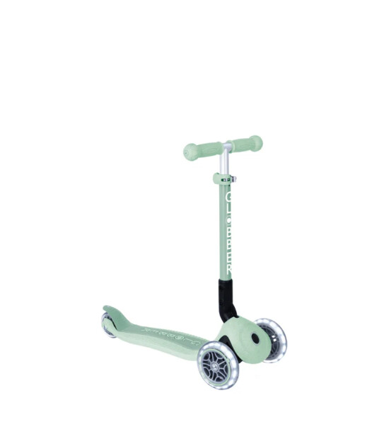 Globber Junior Ecologic Katlanabilir Işıklı Scooter - Pistachio