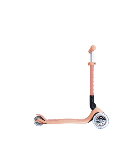 Globber Junior Ecologic Katlanabilir Işıklı Scooter - Peach
