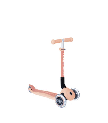 Globber Junior Ecologic Katlanabilir Işıklı Scooter - Peach