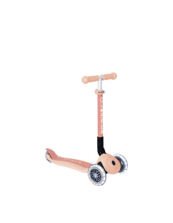 Globber Junior Ecologic Katlanabilir Işıklı Scooter - Peach
