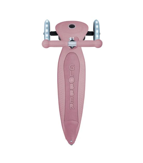 Globber Junior Ecologic Katlanabilir Işıklı Scooter - Berry
