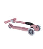 Globber Junior Ecologic Katlanabilir Işıklı Scooter - Berry