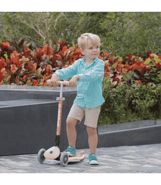 Globber Go Up Plus Ecologic Katlanabilir Scooter - Peach