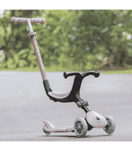 Globber Go Up Plus Ecologic Katlanabilir Scooter - Berry