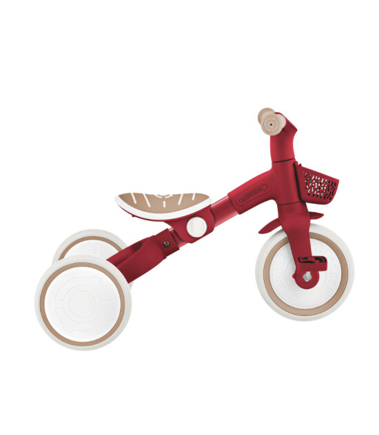 Globber Learning Trike 3in1 Plus Ecologic Bisiklet - Vintage Kırmızı