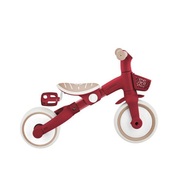 Globber Learning Trike 3in1 Plus Ecologic Bisiklet - Vintage Kırmızı
