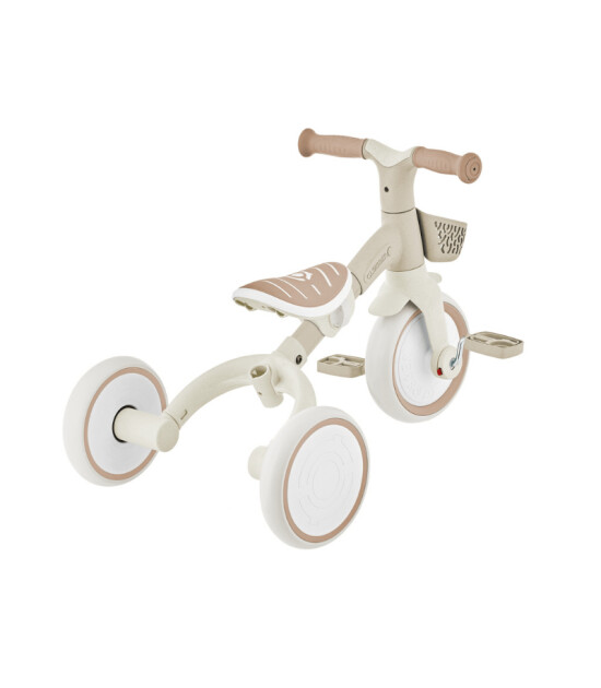 Globber Learning Trike 3in1 Plus Bisiklet // Pastel Bej