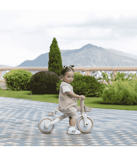 Globber Learning Trike 3in1 Plus Bisiklet // Pastel Bej