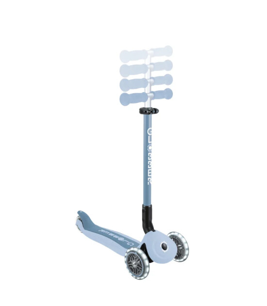 Globber Go Up Active Ecologic Işıklı Scooter - Blueberry