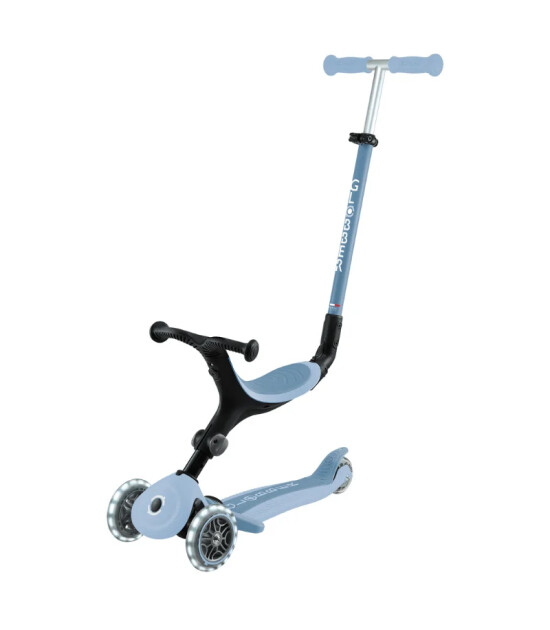 Globber Go Up Active Ecologic Işıklı Scooter - Blueberry