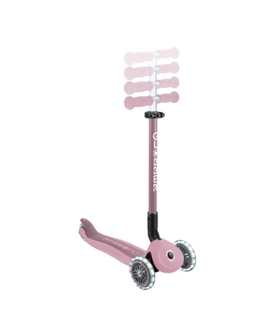 Globber Go Up Active Ecologic Işıklı Scooter - Berry