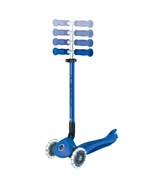 Globber Go Up Deluxe Işıklı Scooter - Lacivert